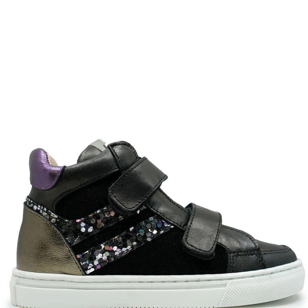 Acebos Black Glitter Sneaker Hot
