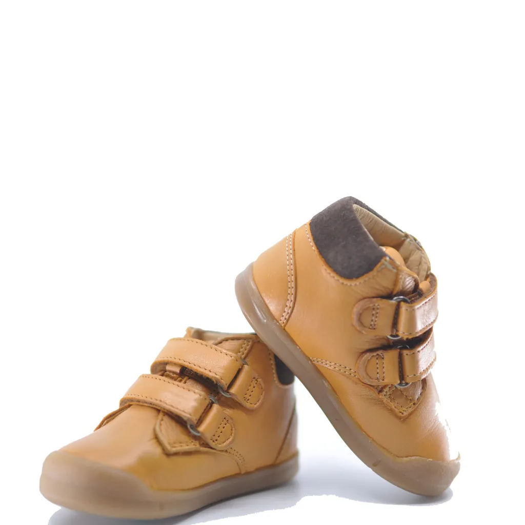 Acebos Mustard Velco Baby Sneaker Online