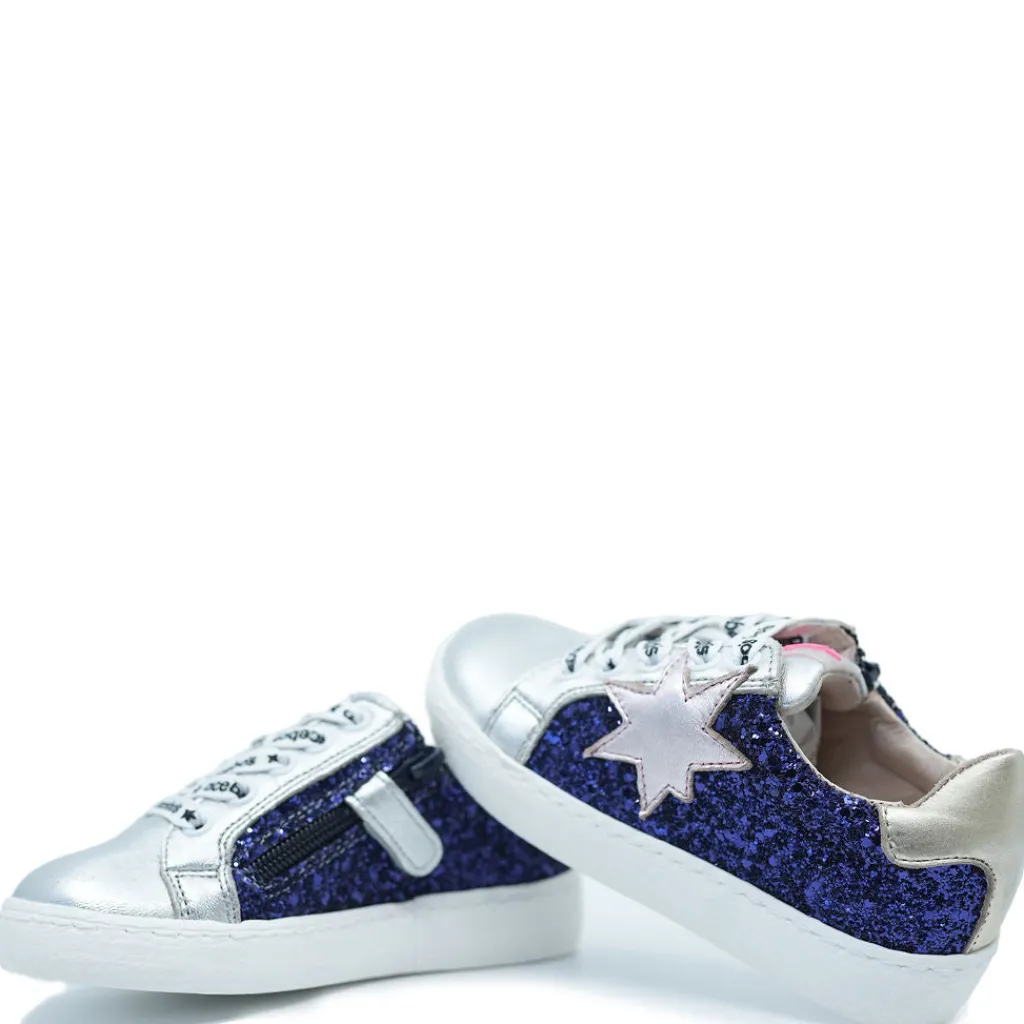 Acebos Navy Glitter Sneaker New