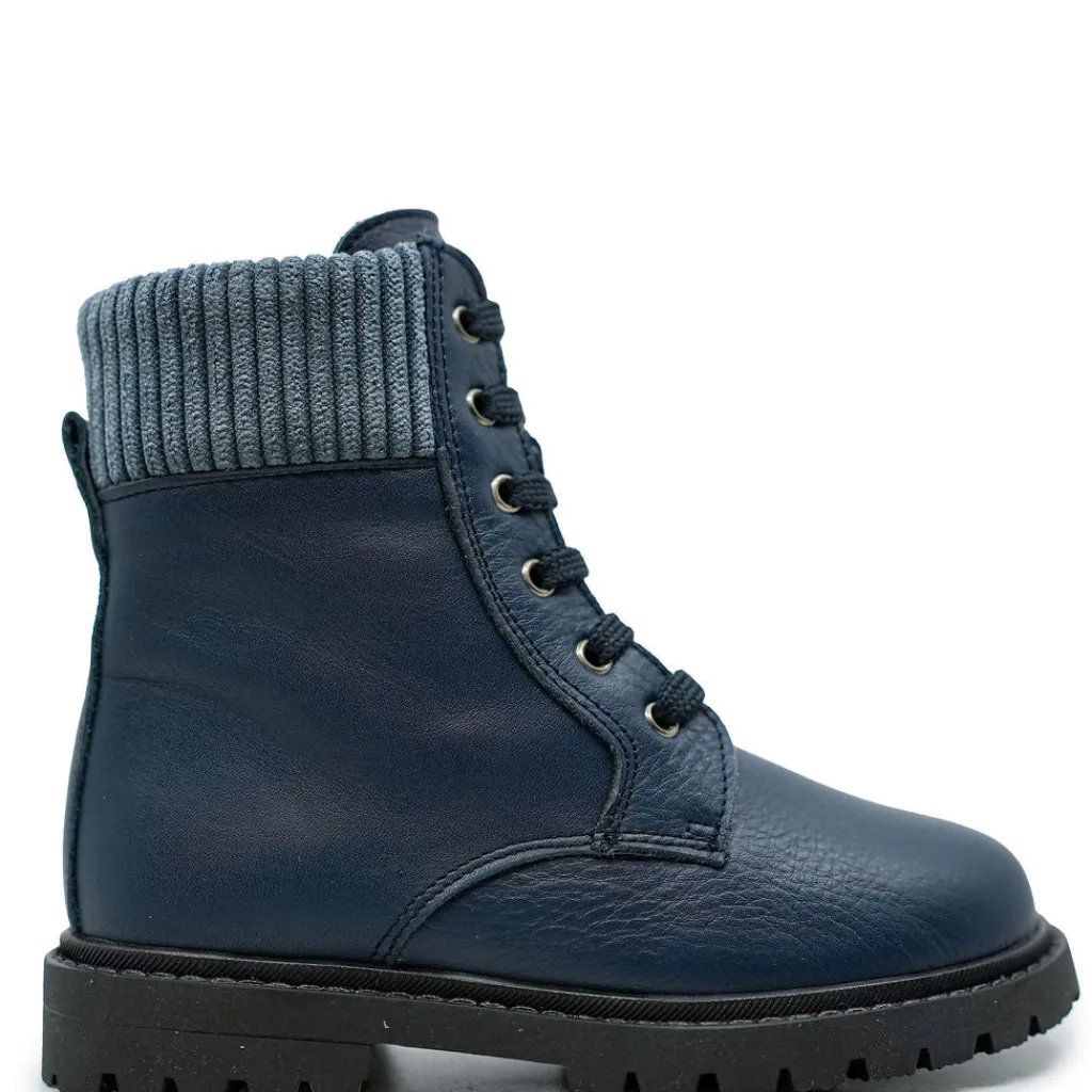 Andanines Navy Jean Boot Hot