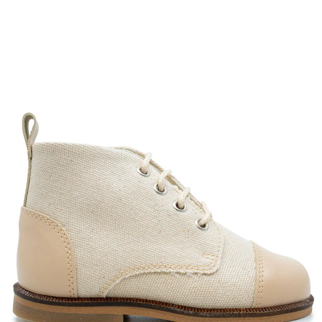 Andanines Taupe Captoe Baby Bootie Sale