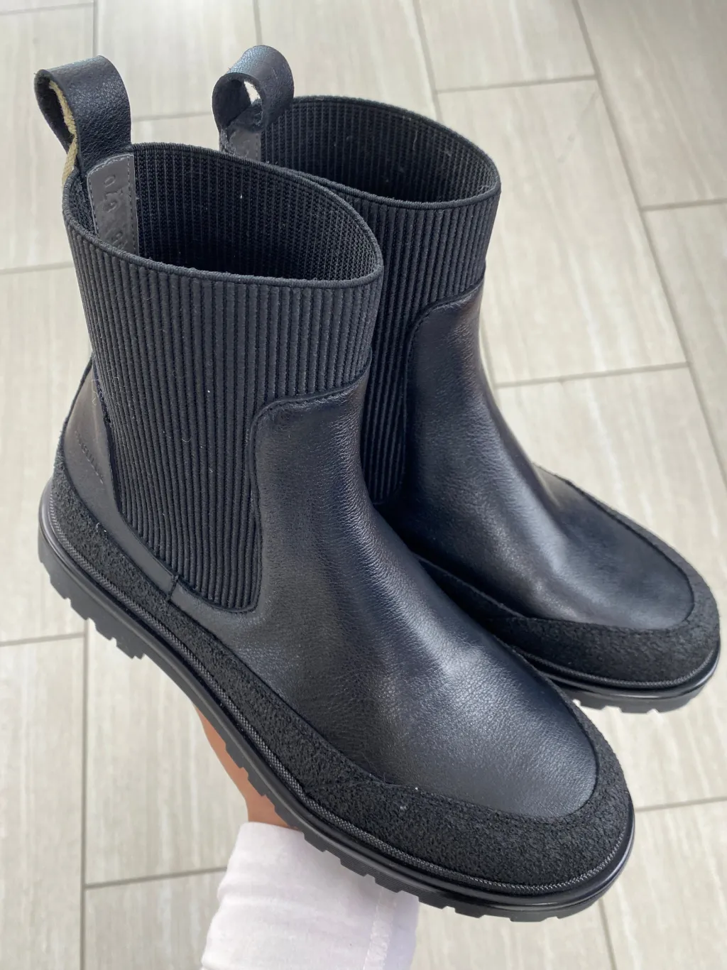 Angulus All Black Combat Boot Clearance