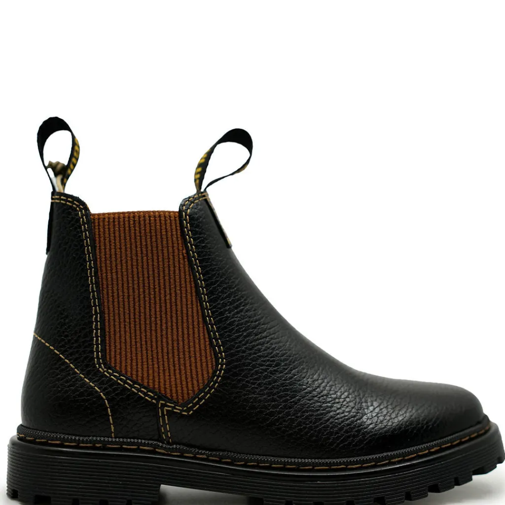 Angulus Black and Brown Boot New