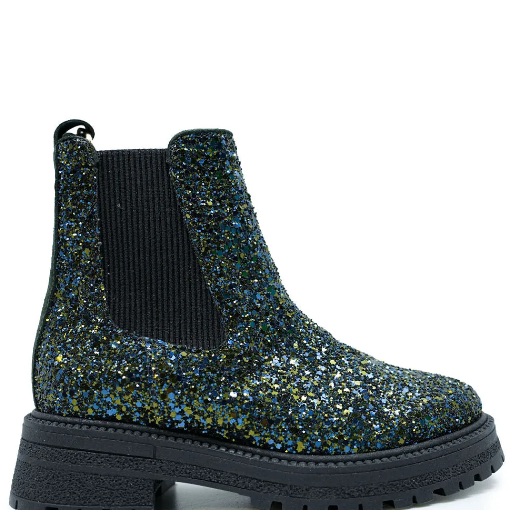 Angulus Teal Glitter Boot Clearance