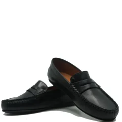 Atlanta Mocassin Black Florentic Penny Loafer Online
