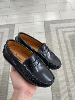 Atlanta Mocassin Black Florentic Penny Loafer Online