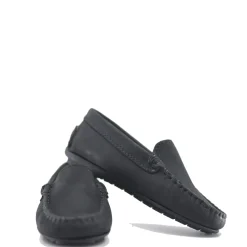 Atlanta Mocassin Black Nubok Loafer Clearance