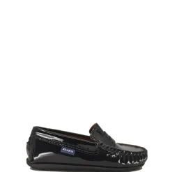 Atlanta Mocassin Black Patent Penny Loafer Clearance
