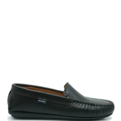 Atlanta Mocassin Black Stamped Loafer Sale