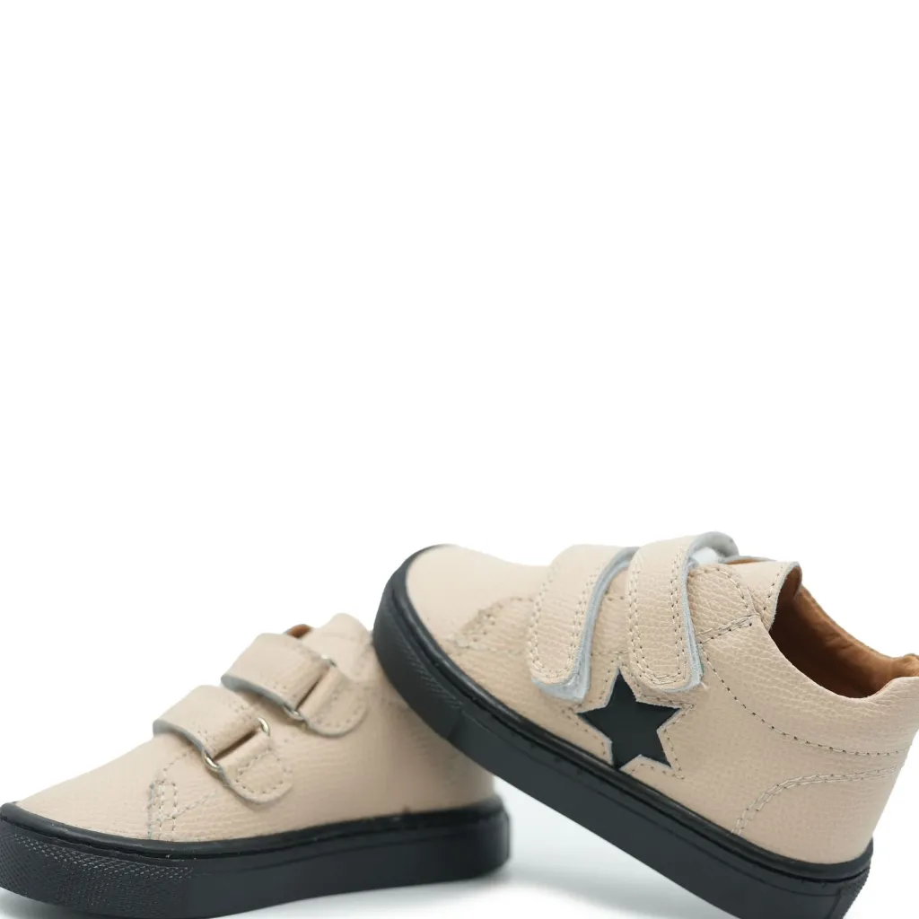 Atlanta Mocassin Blush Star Velcro Baby Sneaker Online