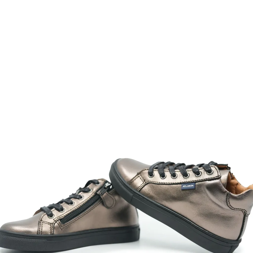 Atlanta Mocassin Bronze Hightop Sneaker Discount