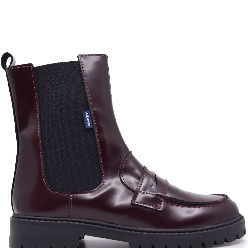 Atlanta Mocassin Burgundy Florentic Penny Boot Discount