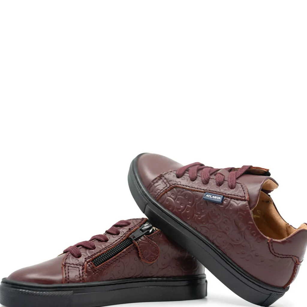 Tassel Children Shoes Atlanta Mocassin Burgundy Smiley Sneaker Best