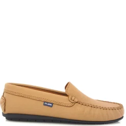 Atlanta Mocassin Camel Textured Loafer Discount