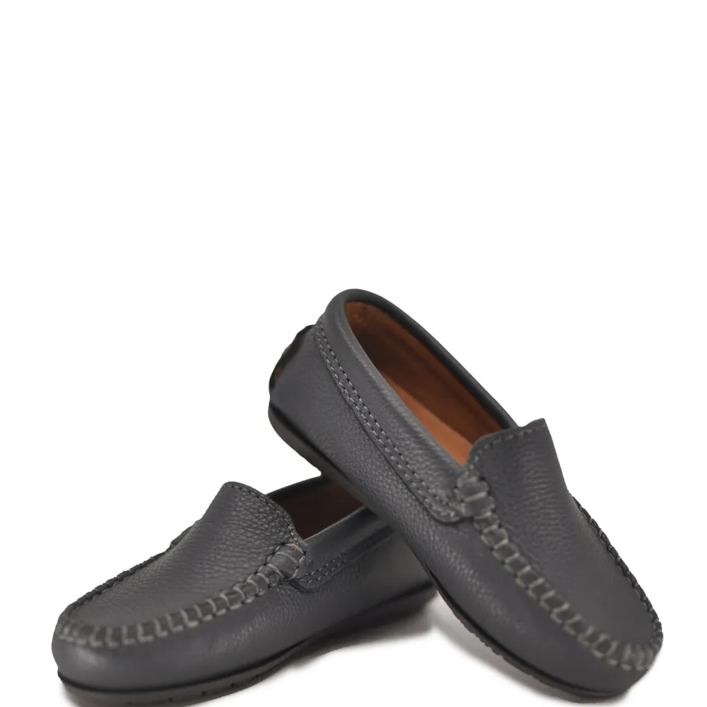 Atlanta Mocassin Gray Grain Loafer Hot