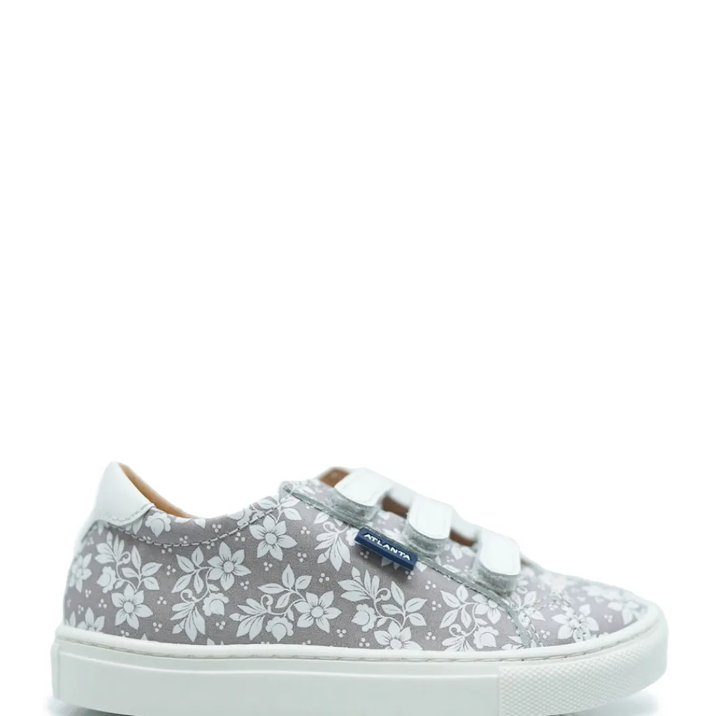 Atlanta Mocassin Gray Hawaiian Velcro Sneaker Outlet