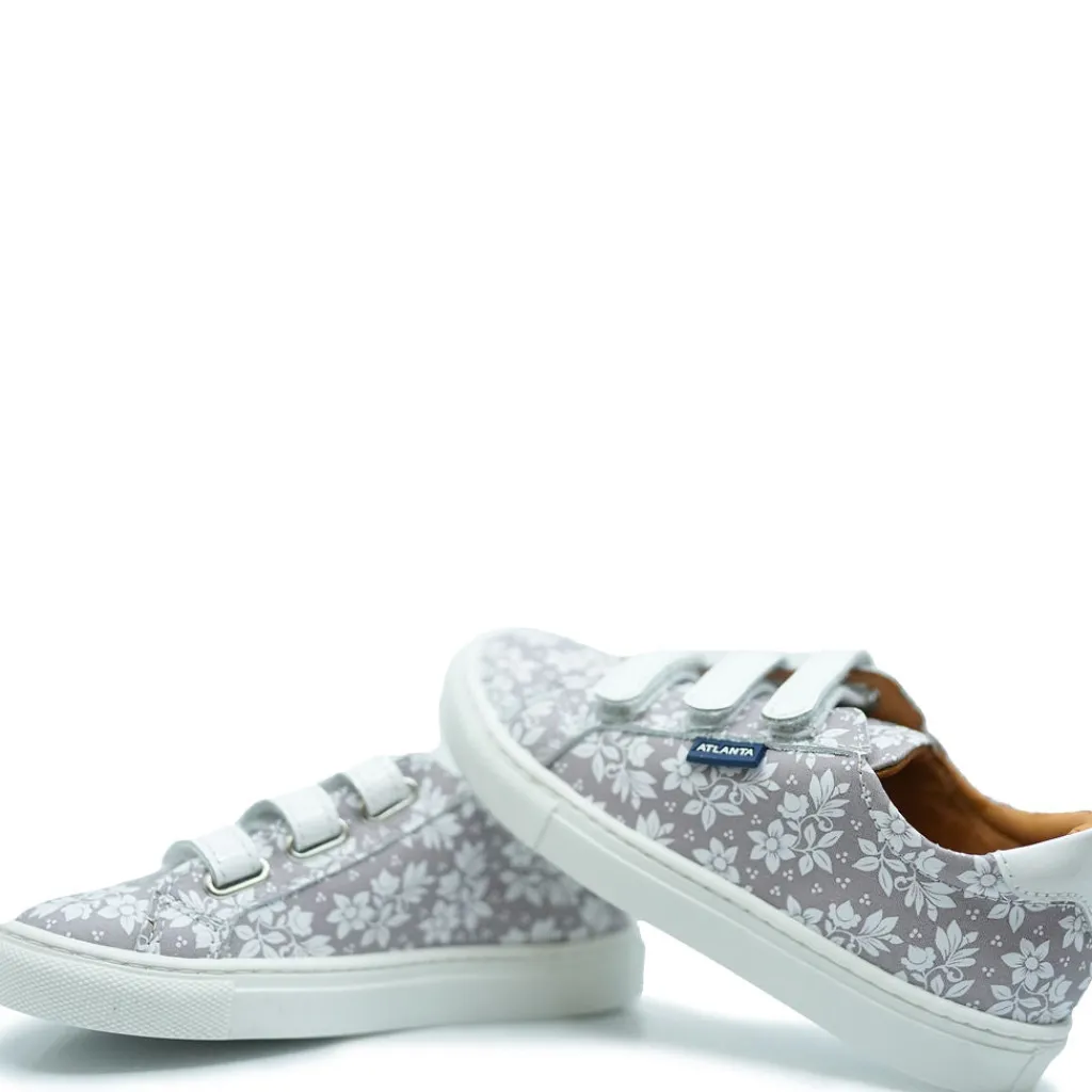 Atlanta Mocassin Gray Hawaiian Velcro Sneaker Outlet