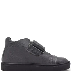 Atlanta Mocassin Gray Velcro Mid Top Sneaker Sale