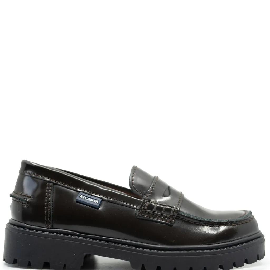 Atlanta Mocassin Mocha Florentic Chunky Loafer Sale