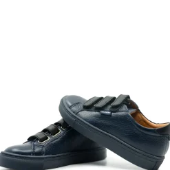 Atlanta Mocassin Navy and Black Velcro Sneaker Online