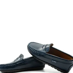 Atlanta Mocassin Navy Florentic Penny Loafer Discount