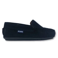 Atlanta Mocassin Navy Suede Loafer Clearance