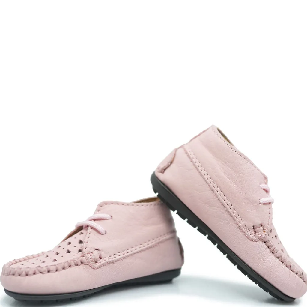 Atlanta Mocassin Pink Heart Baby Bootie Fashion