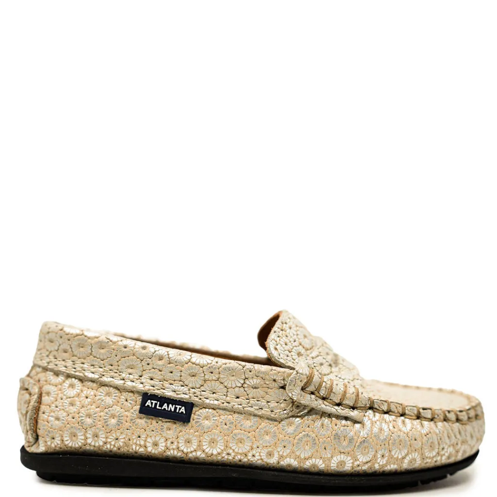 Atlanta Mocassin Sand Sunflower Penny Loafer Fashion