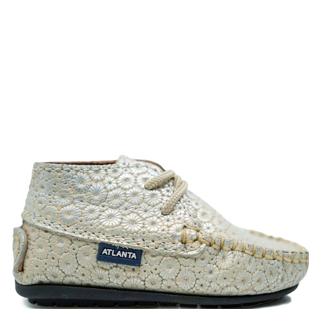 Atlanta Mocassin Sand Sunflower Baby Bootie New