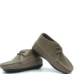 Atlanta Mocassin Taupe Stamped Baby Bootie Outlet