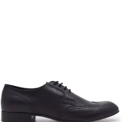 Beberlis Black Leather Wingtip Dress Shoe Sale
