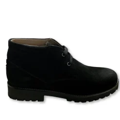 Beberlis Black Suede Lace Boot Hot