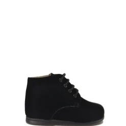 Beberlis Black Velvet Baby Bootie Clearance