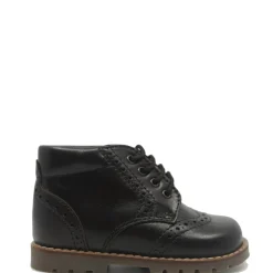 Beberlis Brown Wingtip Chunky Bootie New