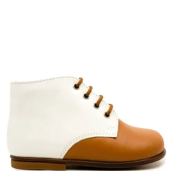 Beberlis Cafe and White Baby Bootie Discount