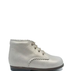 Beberlis Champagne Scalloped Baby Shoe Discount