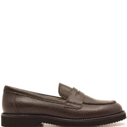 Beberlis Coffee Rugged Sole Loafer Clearance
