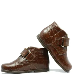 Beberlis Hazelnut Croc Velcro Baby Shoe Best