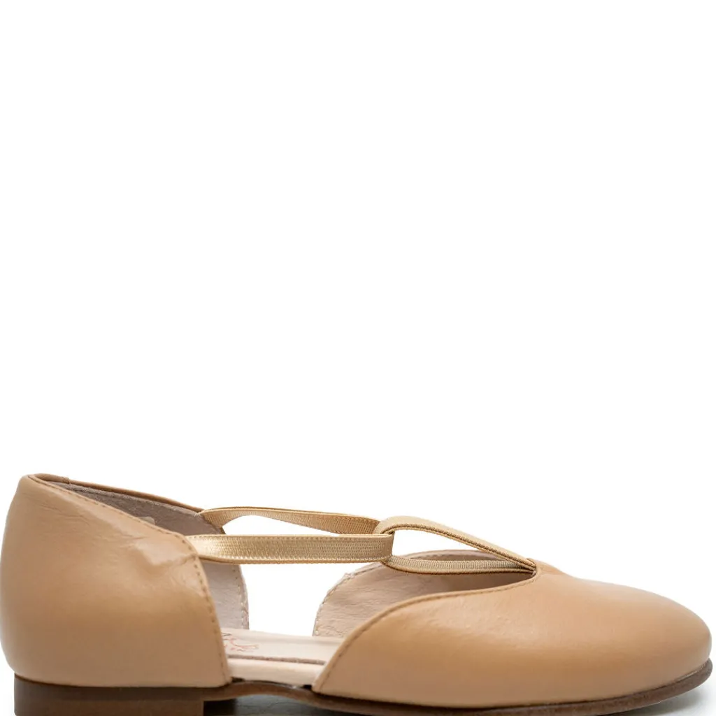Beberlis Latte Elastic Slip On Fashion