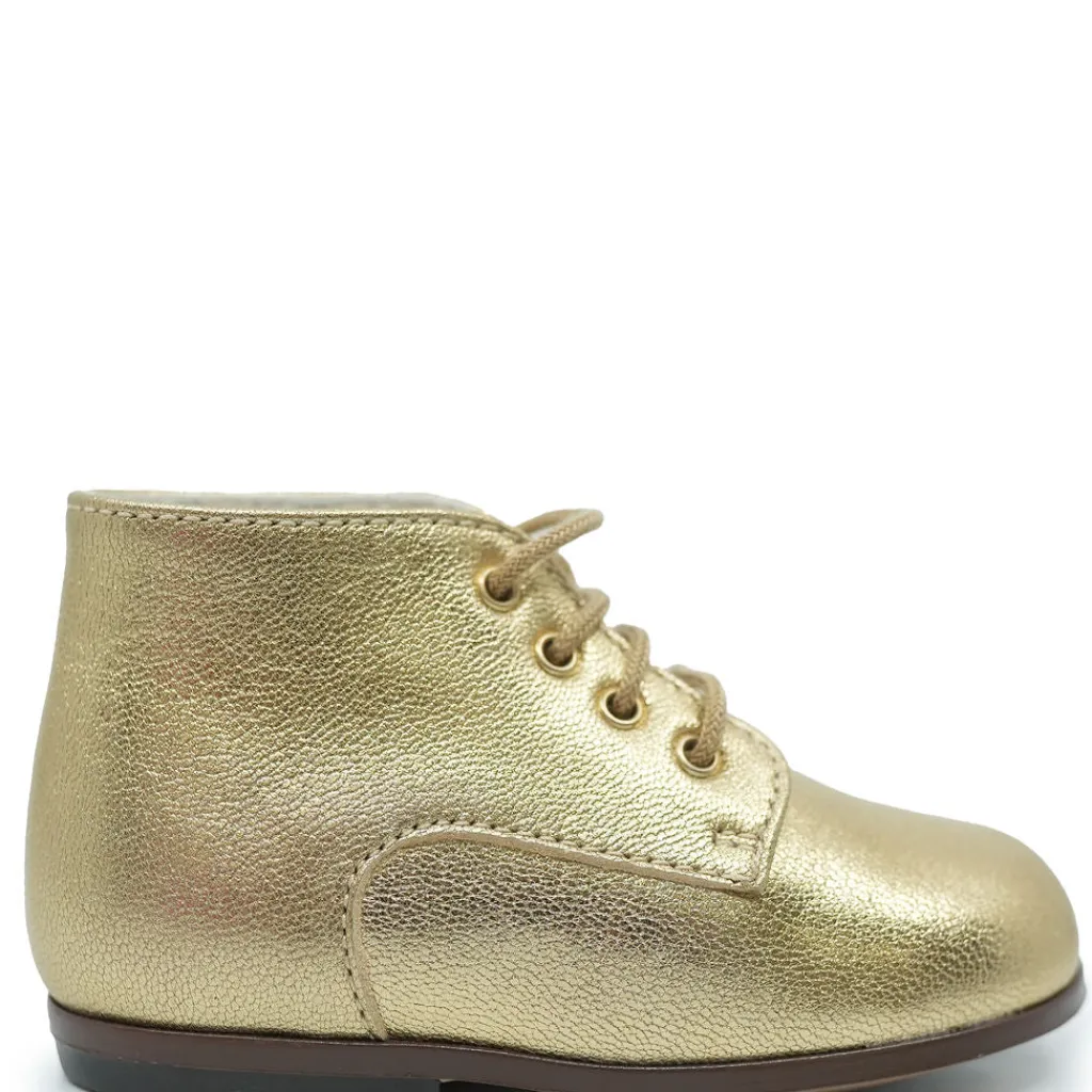 Beberlis Metallic Gold Baby Bootie Best