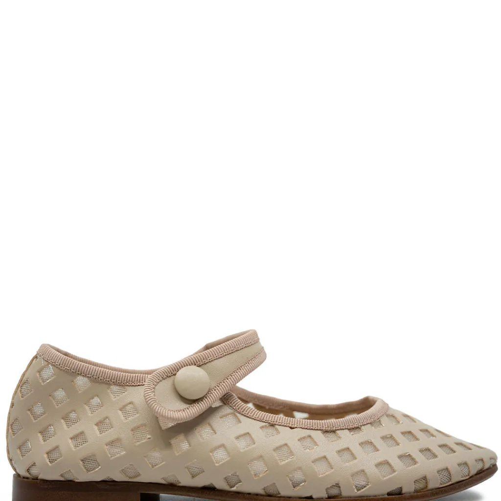 Beberlis Nude Basket Mary Jane Outlet