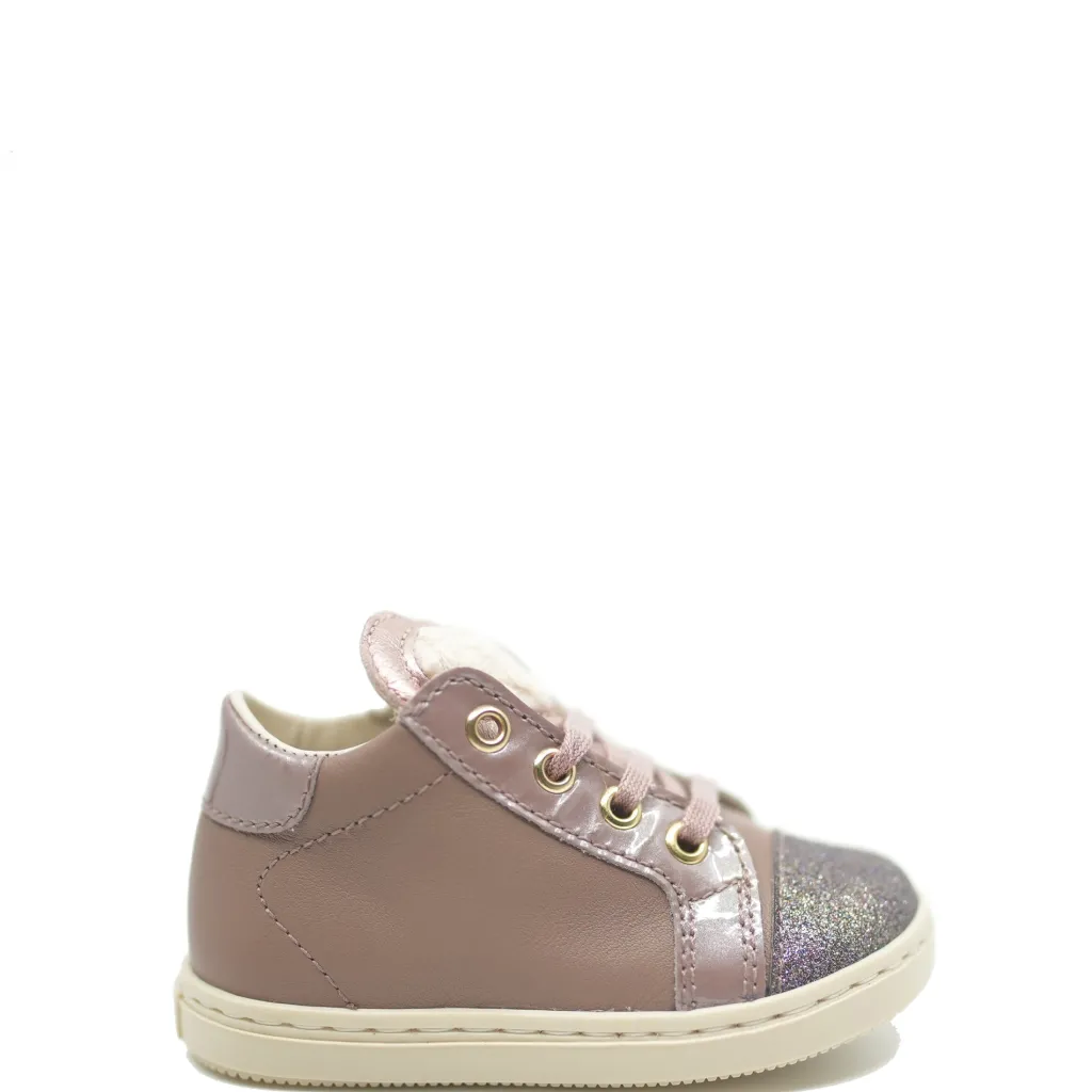 Beberlis Rose Glitter Baby Sneaker Online