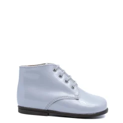 Beberlis Silver Pearl Patent Baby Bootie Discount