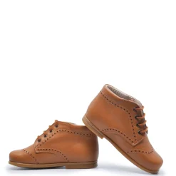 Beberlis Tan Wingtip Baby Bootie Outlet