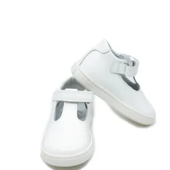 Beberlis White Patent Velcro Baby Sneaker Fashion