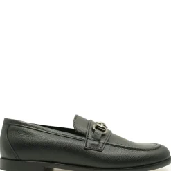 BluBlonc Black Buckle Dress Shoe Hot