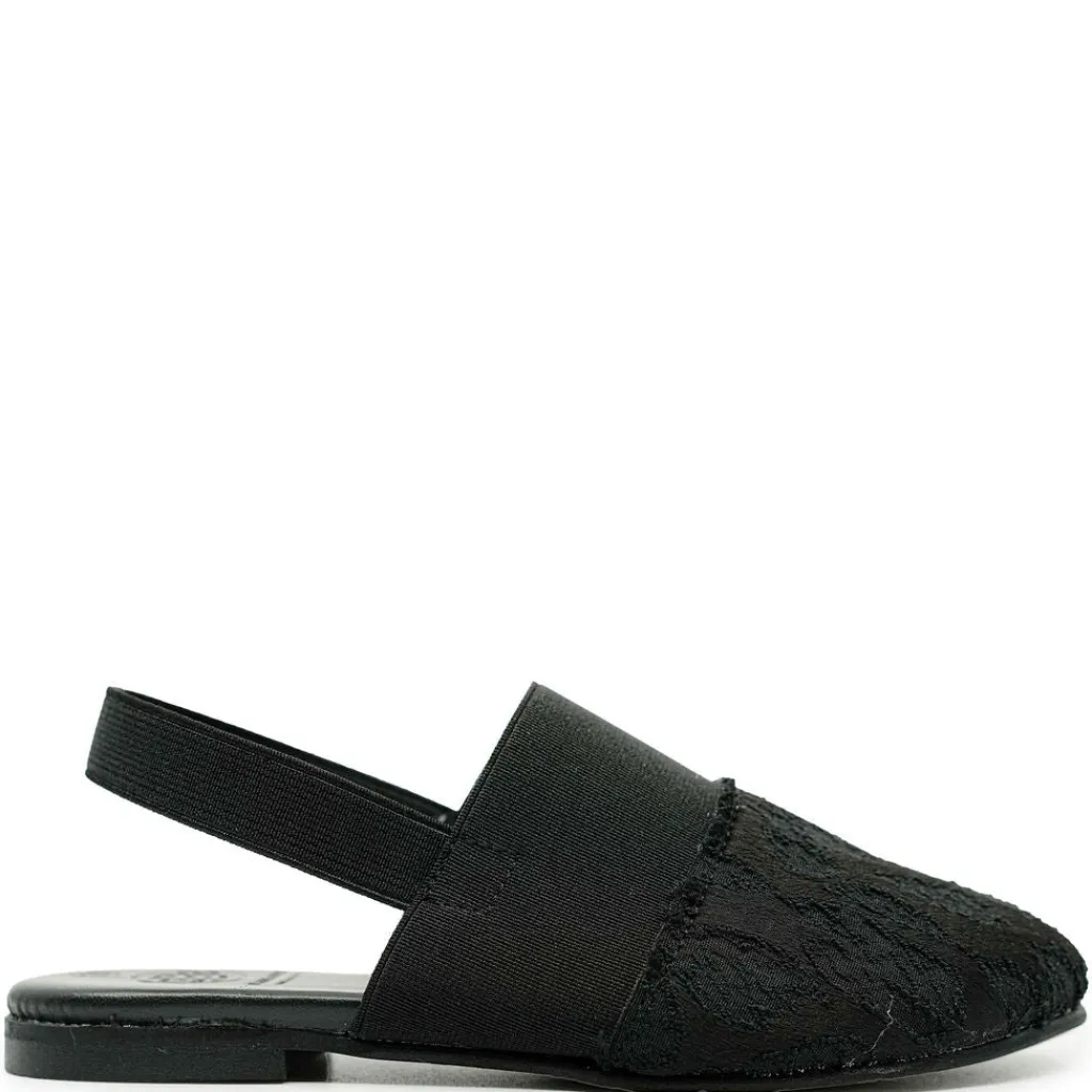 BluBlonc Black Leopard Slingback Outlet