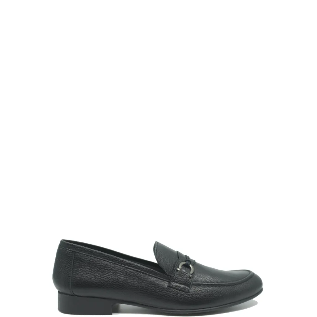 BluBlonc Black Toggle Dress Shoe Hot