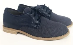 BluBlonc Blue Linen Oxford Best