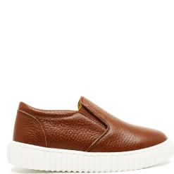 BluBlonc Brown Slip On Sneaker Best